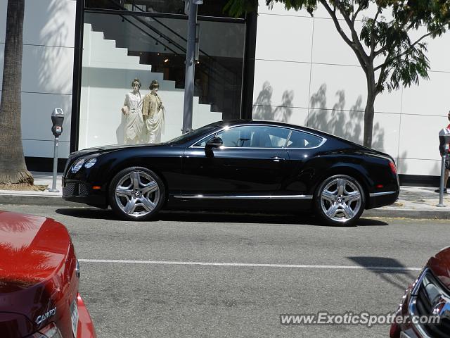 Bentley Continental spotted in Beverly Hills, California