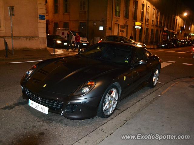 Ferrari 599GTB spotted in Paris, France