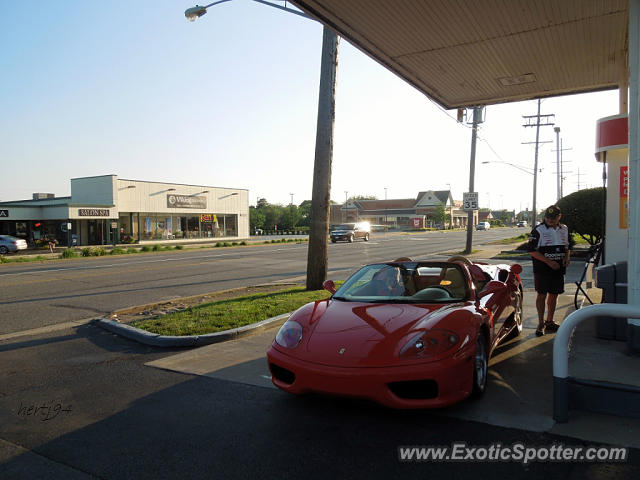 Ferrari 360 Modena spotted in Barrington, Illinois