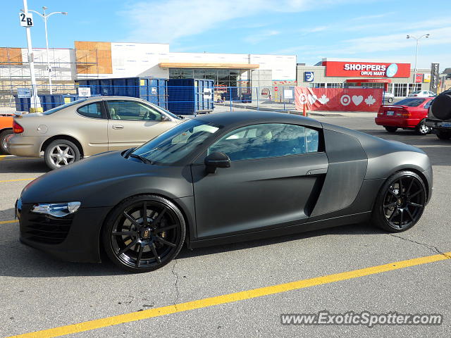 Audi R8 spotted in Winnipeg, Canada