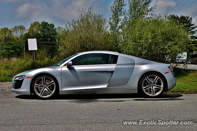 Audi R8 spotted in Portland, Maine