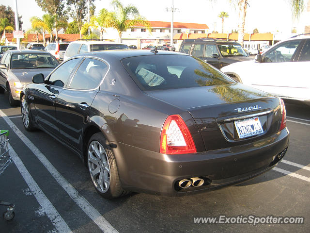 Maserati Quattroporte spotted in Rowland Heights, California