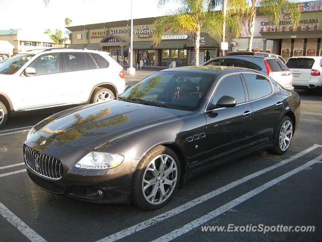 Maserati Quattroporte spotted in Rowland Heights, California