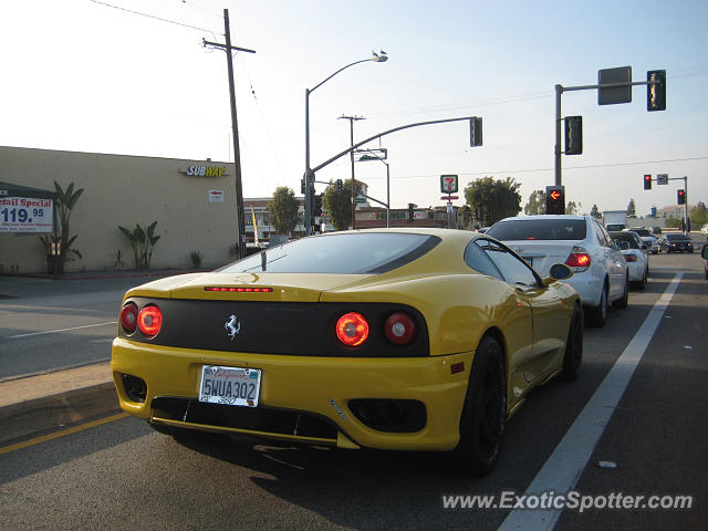 Ferrari 360 Modena spotted in South El Monte, California