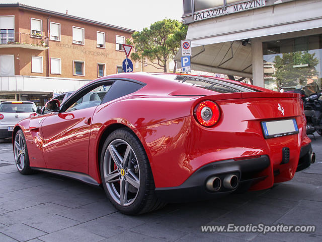 Ferrari F12 spotted in Jesolo Beach, Italy