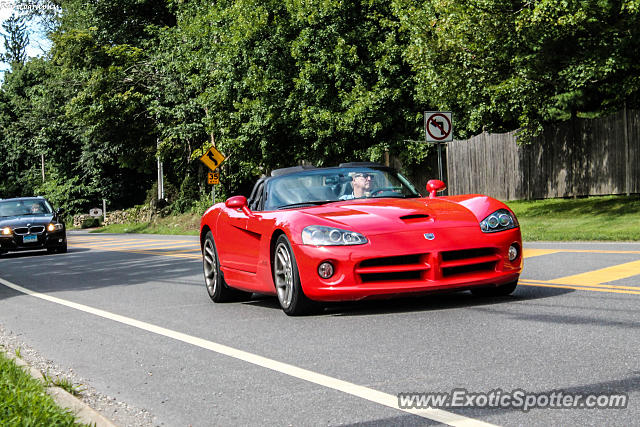 Dodge Viper spotted in Vista, New York