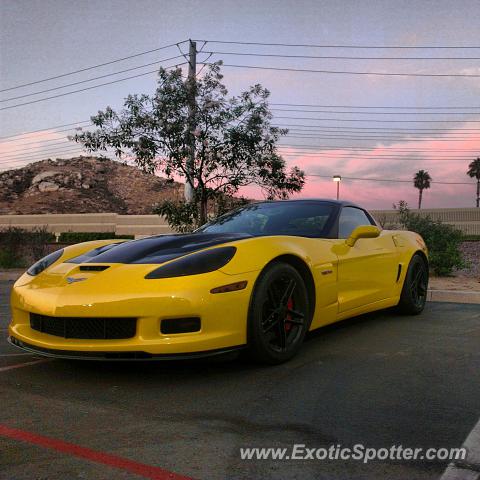 Chevrolet Corvette Z06 spotted in Riverside, California