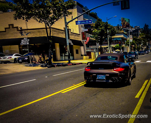 Porsche 911 Turbo spotted in Los Angeles, California