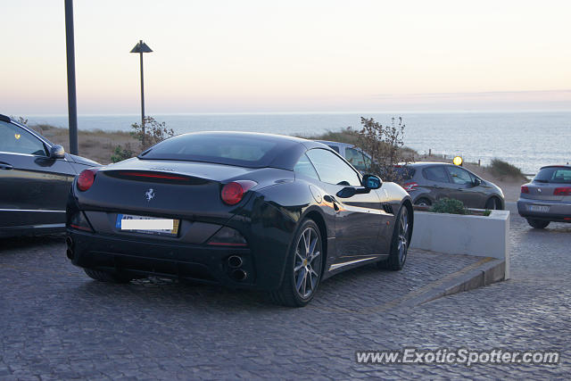 Ferrari California spotted in Guincho, Portugal