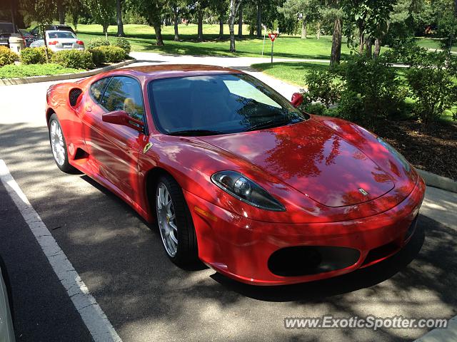 Ferrari F430 spotted in Ancaster, Canada