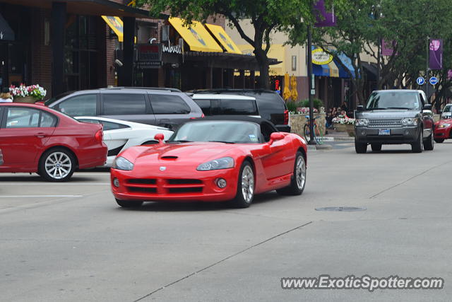 Dodge Viper spotted in Dallas, Texas