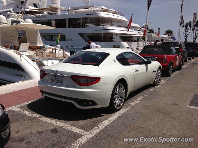 Maserati GranTurismo spotted in Puerto Banus, Spain