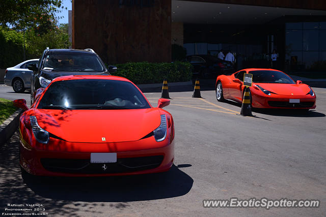 Ferrari 458 Italia spotted in Brasilia, Brazil