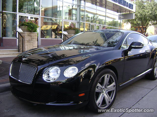 Bentley Continental spotted in Dallas, Texas