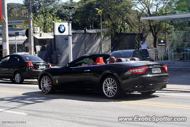 Maserati GranCabrio spotted in São Paulo, Brazil