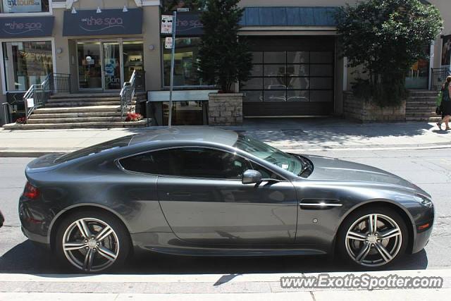 Aston Martin Vantage spotted in Toronto, Canada