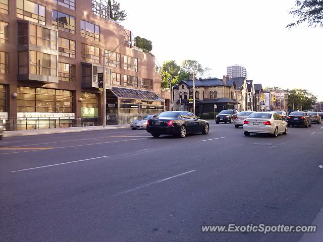 Maserati Quattroporte spotted in Toronto, Canada