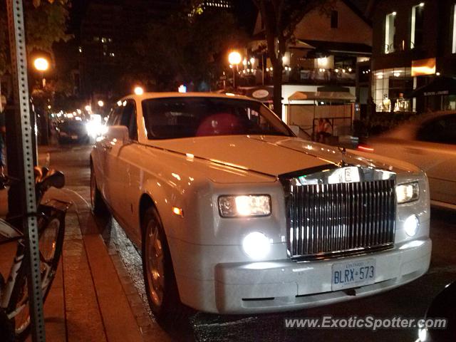 Rolls Royce Phantom spotted in Toronto, Canada