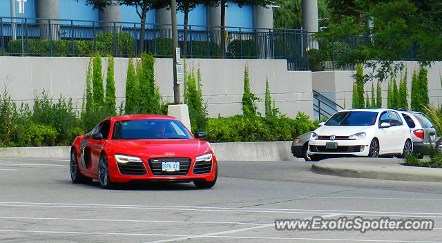 Audi R8 spotted in Toronto, Ontario, Canada