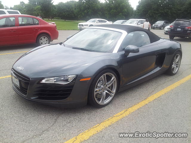 Audi R8 spotted in London, Ontario, Canada