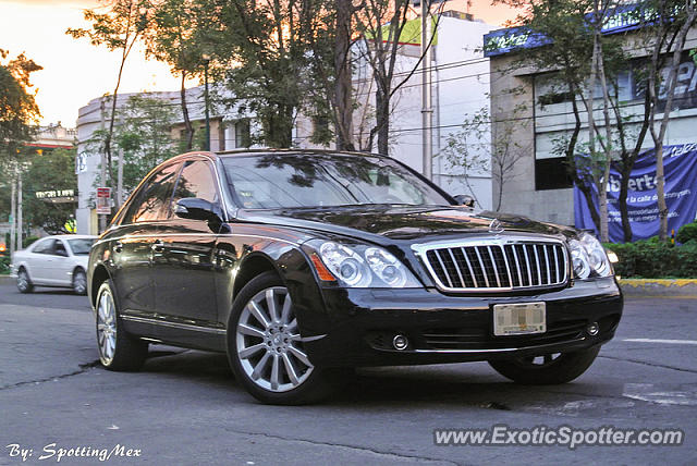 Mercedes Maybach spotted in Mexico City, Mexico