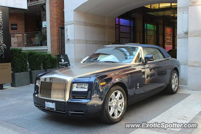 Rolls Royce Phantom spotted in Toronto, Canada