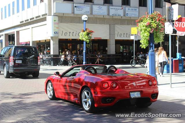 Ferrari 360 Modena spotted in Toronto, Canada