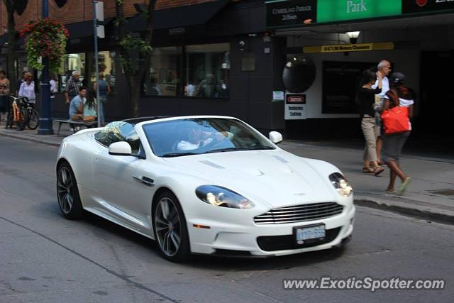 Aston Martin DBS spotted in Toronto, Canada