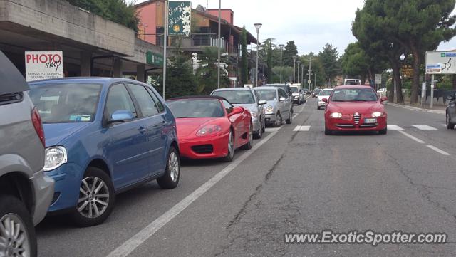 Ferrari 360 Modena spotted in Sermione, Italy