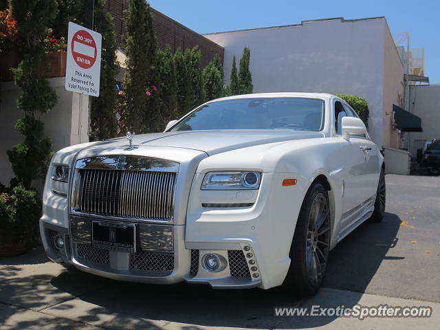 Rolls Royce Ghost spotted in Beverly Hills, California