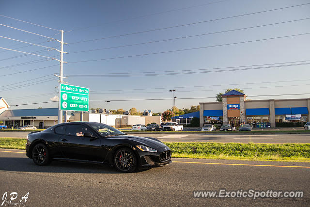 Maserati GranTurismo spotted in Rehoboth, Delaware