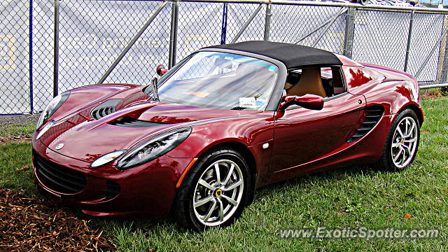 Lotus Elise spotted in Watkins Glen, New York