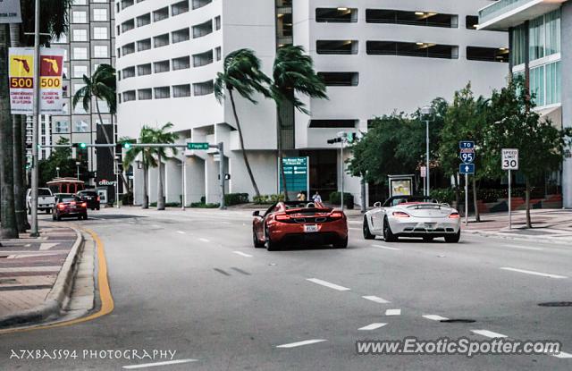 Mclaren MP4-12C spotted in Miami, Florida