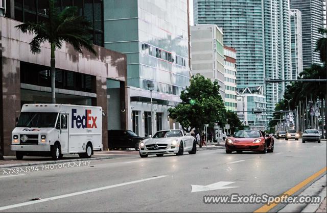 Mercedes SLS AMG spotted in Miami, Florida