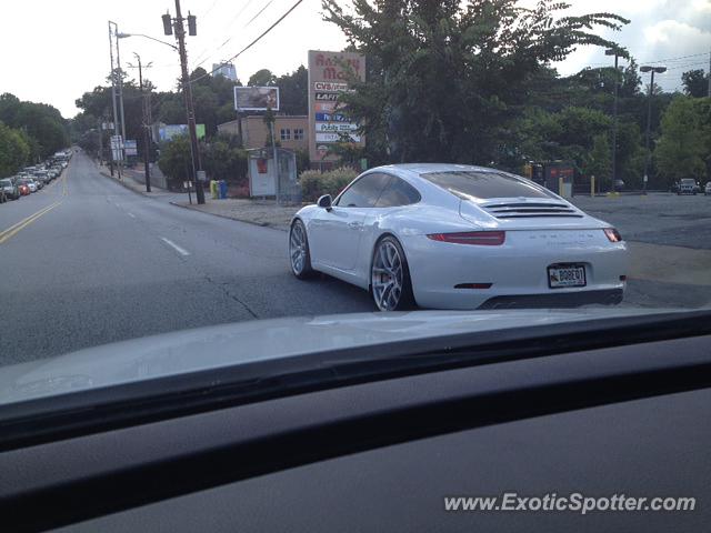 Porsche 911 spotted in Atlanta, Georgia