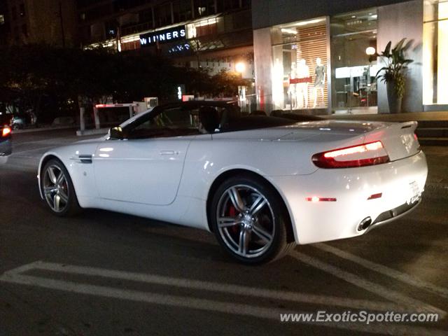 Aston Martin Vantage spotted in Toronto, Canada