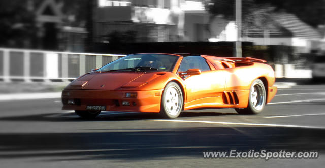 Lamborghini Diablo spotted in Sydney, Australia