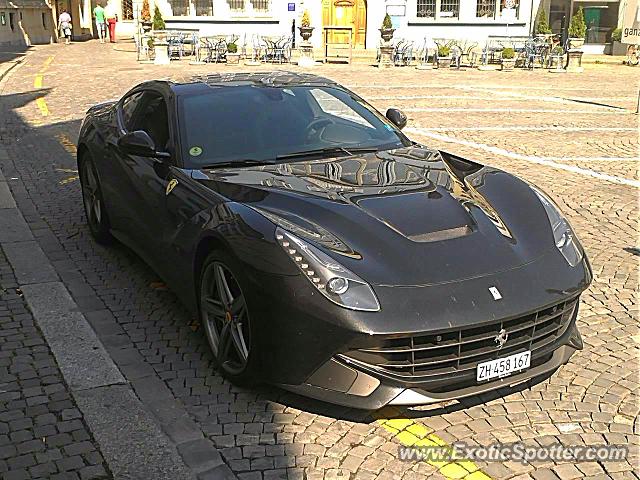 Ferrari F12 spotted in Zurich, Switzerland