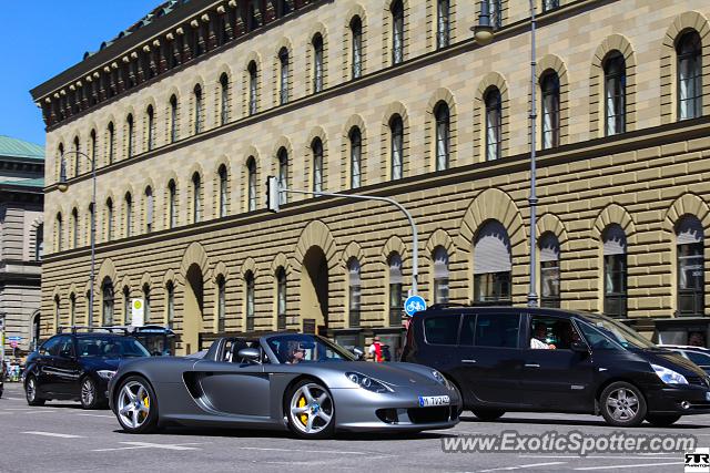 Porsche Carrera GT spotted in Munich, Germany