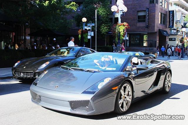 Lamborghini Gallardo spotted in Toronto, Canada