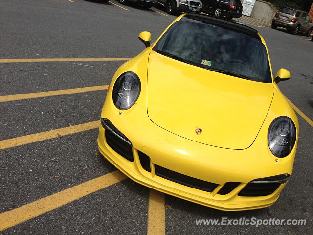 Porsche 911 spotted in Glen Echo, Maryland