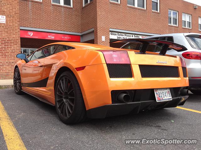 Lamborghini Gallardo spotted in Glen Echo, Maryland