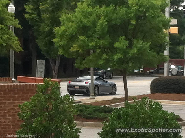 Ferrari California spotted in Decatur, Georgia