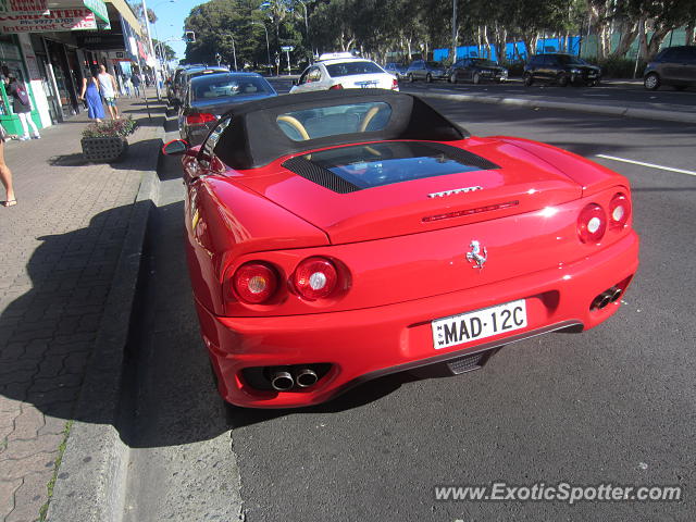 Ferrari 360 Modena spotted in Sydney, Australia