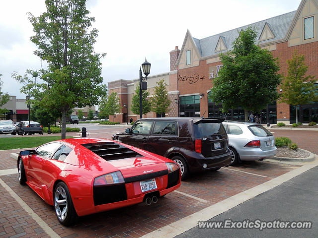 Lamborghini Murcielago spotted in Barrington, Illinois