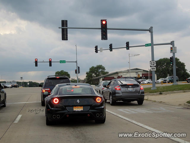 Ferrari FF spotted in Lake Zurich, Illinois