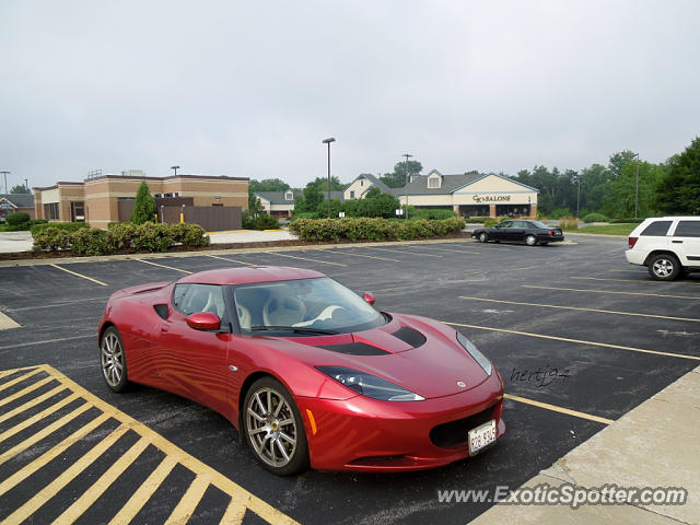 Lotus Evora spotted in Grayslake, Illinois