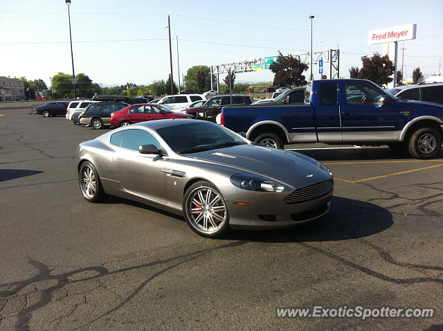 Aston Martin DB9 spotted in Medford, Oregon