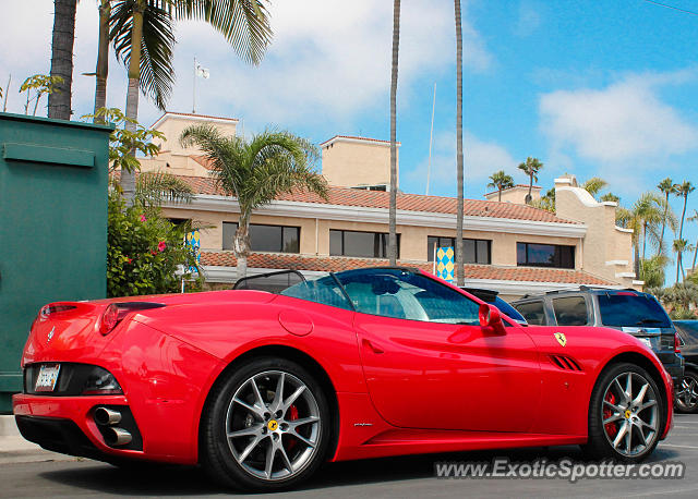 Ferrari California spotted in Del Mar, California