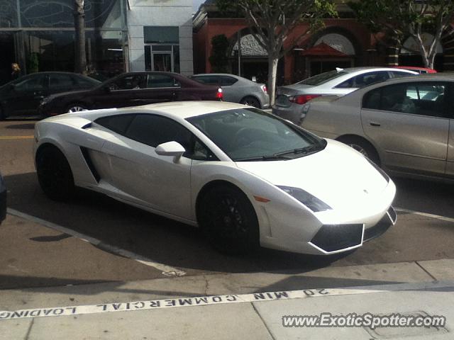 Lamborghini Gallardo spotted in San Diego, California